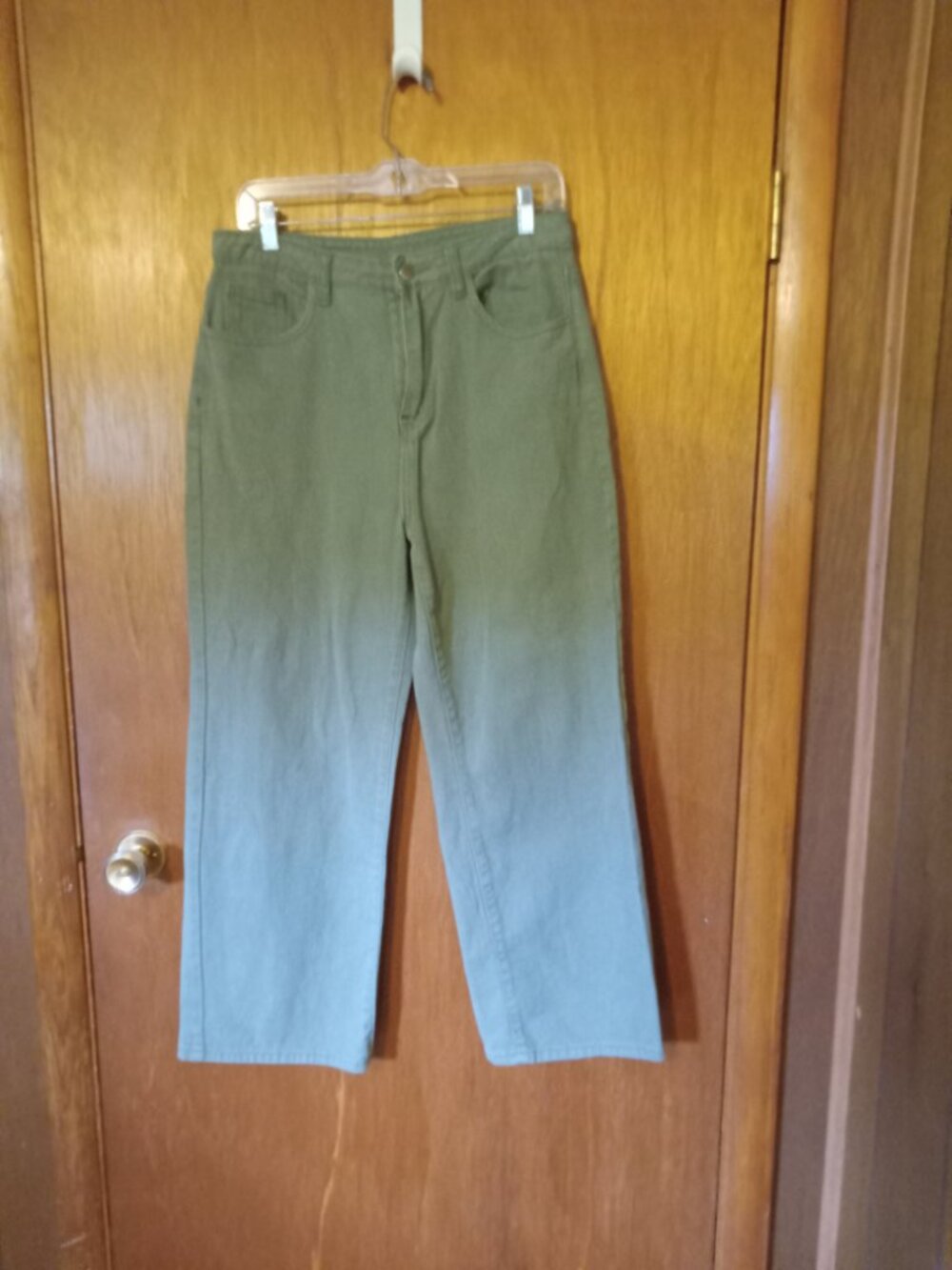 *3 FOR $13* Dazy green straight leg pants